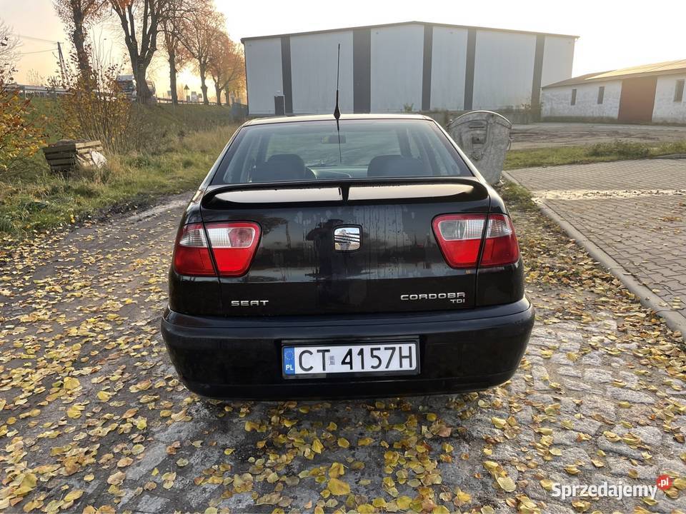 Seat Cordoba 19 TDI 110 Zwykła Pompa Klima Alu manualna Nidzica