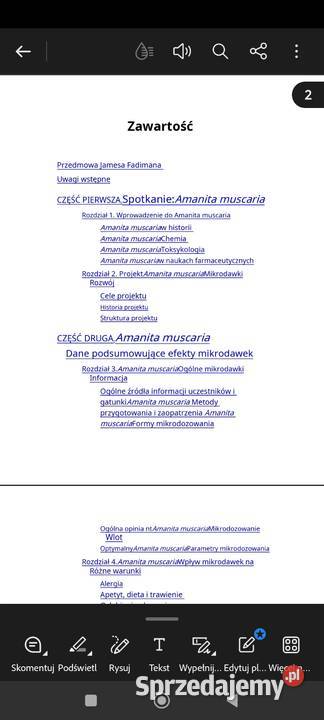 Mikrodozowanie Amanita Muscaria PDF