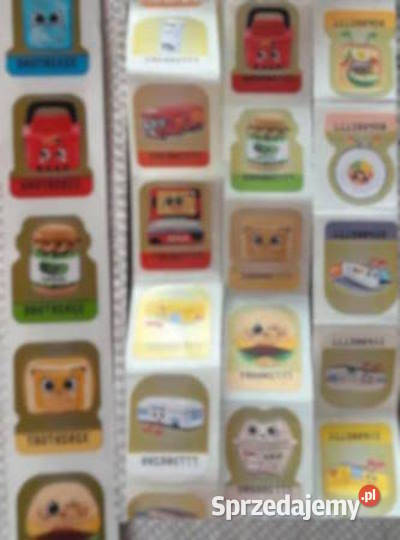 Naklejki Biedroniaki album 80 Żyrardów