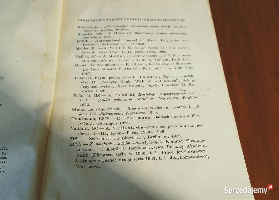 Słownik etymologiczny języka Drzewian połabskich Gdańsk