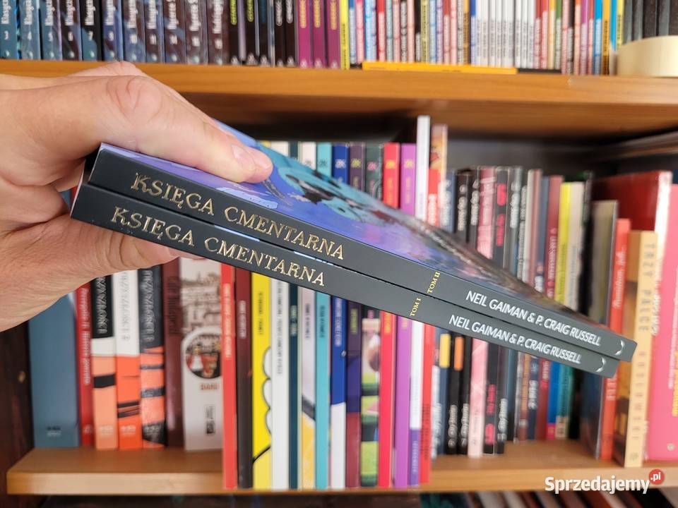 Neil Gaiman Księga cmentarna tom 1 i 2 Gdynia
