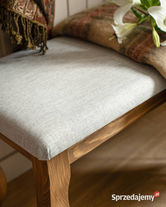 Stylowa ławka tapicerowana 17 Maków Podhalański