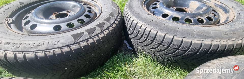 Opel Astra III h felgi stalowe z zimówkami 15 5 Samochodowe małopolskie Klecza Dolna