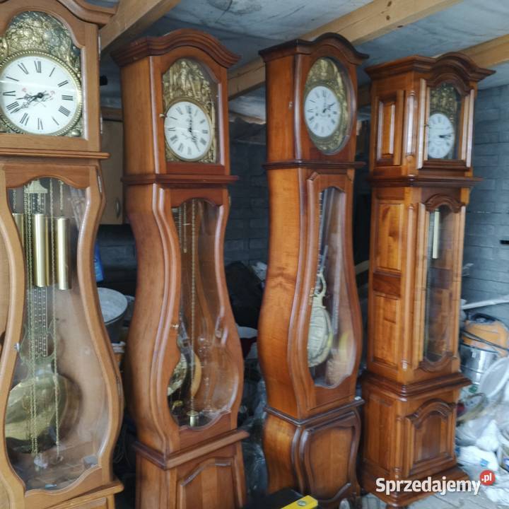 zegary stojace z francji Pozostałe Fałków