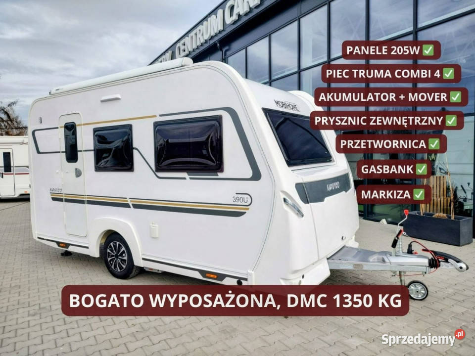przyczepy kempingowe Inna Mobihome Navigo 390 z Rok produkcji 2025 małopolskie Gaj