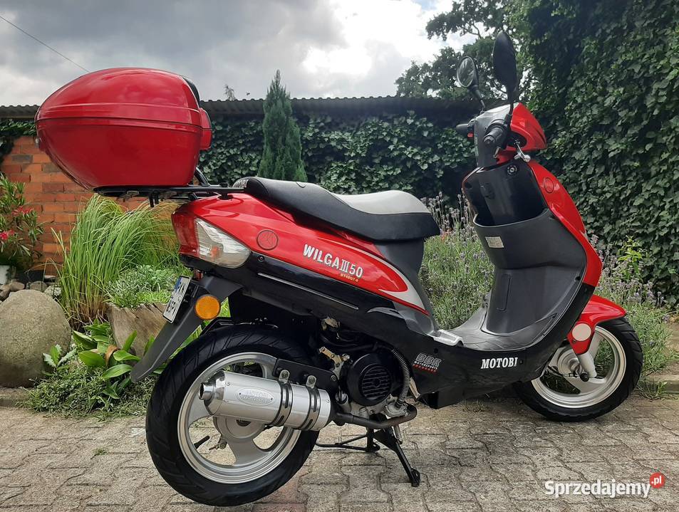 nowy skuter Motobi Wilga III 50ccm 4t 2009r 1wł 4458km