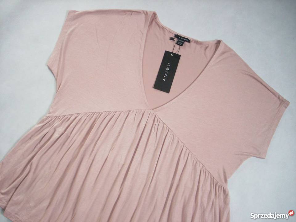 AMISU tunika luźna HIT marszczenia NOWA L XL Rozmiar 42(XL) małopolskie Nowy Sącz