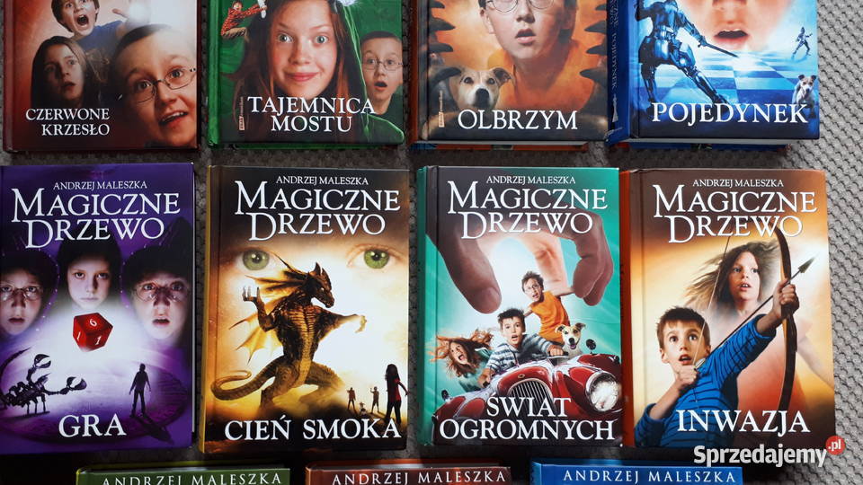 11 części serii Magiczne drzewo Kraków sprzedam