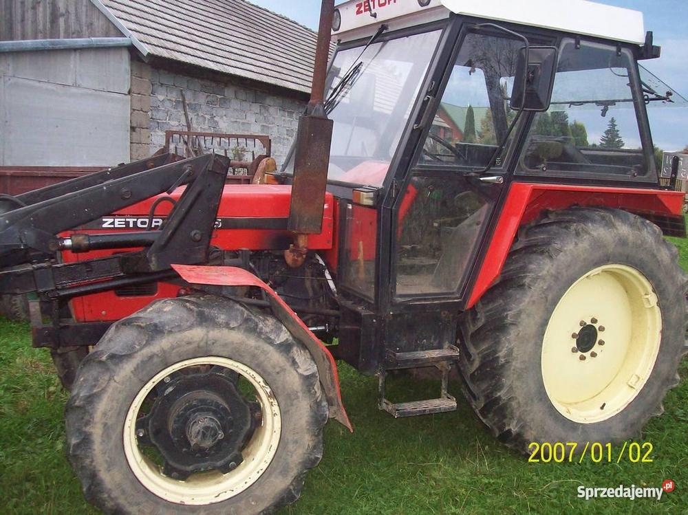 ciągnik 4x4 zetor 7245 Zakliczyn