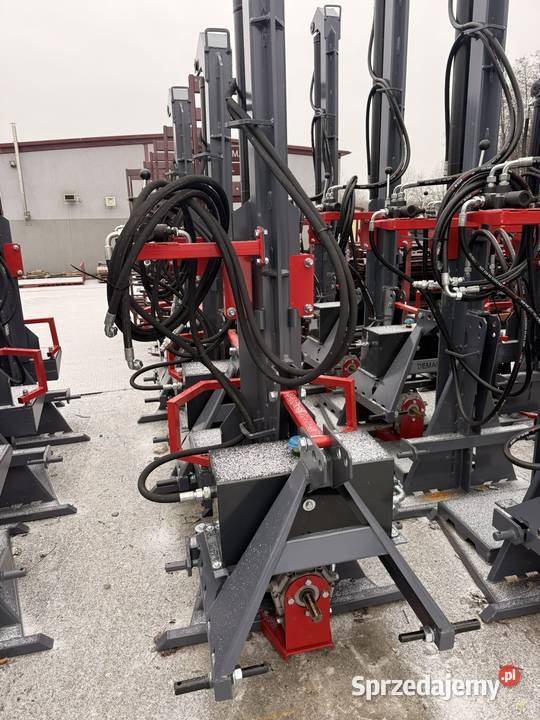 Łuparka do drewna pionowa 20T napęd na WOM podkarpackie Grębów