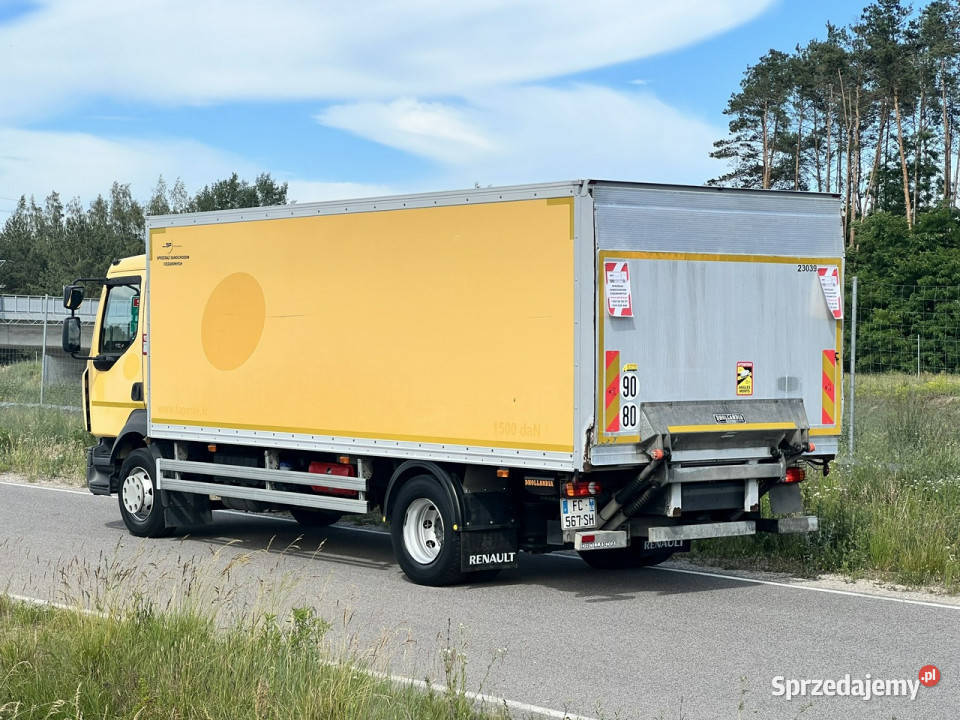 Renault D14 KONTENER Winda klapa Klima Euro 6 klimatyzacja Kopana