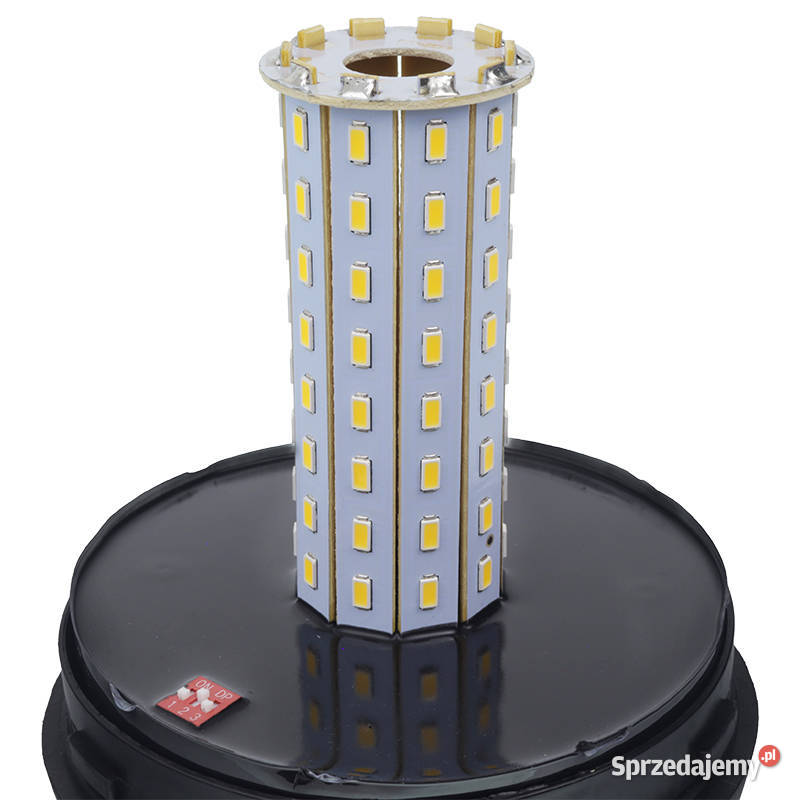 LAMPA OSTRZEGAWCZA KOGUT TRZPIEŃ GUMOWY KRÓTKI