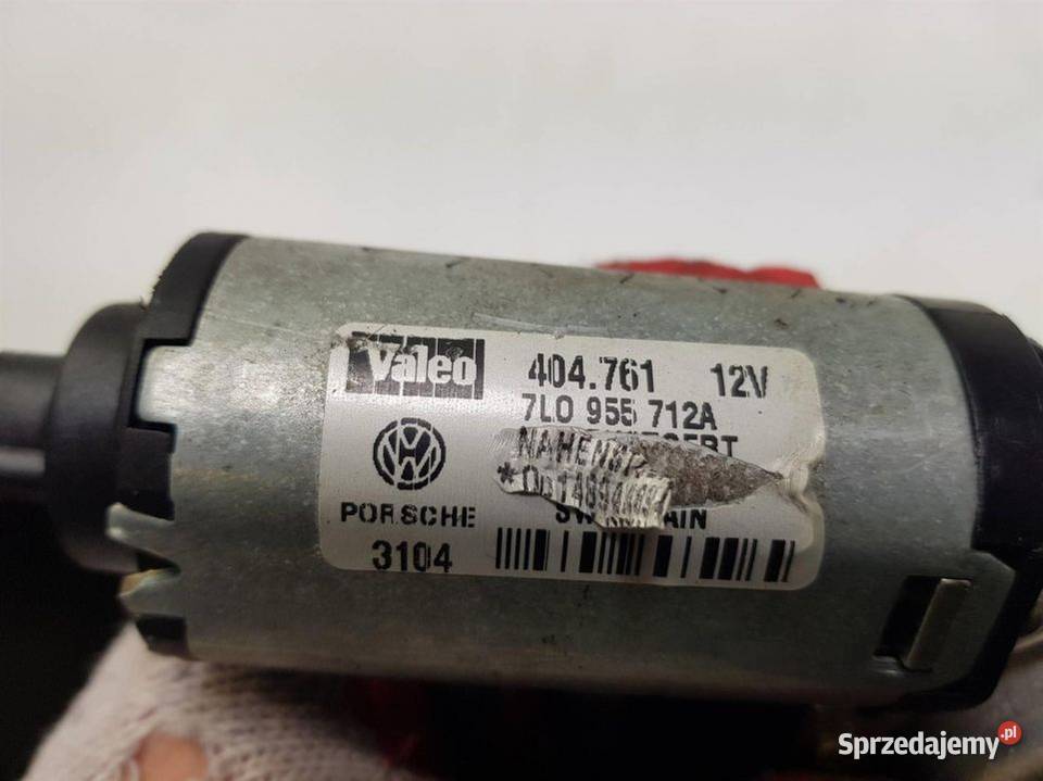 SILNIK WYCIERACZEK VOLKSWAGEN TOUAREG 7L0955712A Części samochodowe kujawsko-pomorskie Lipno