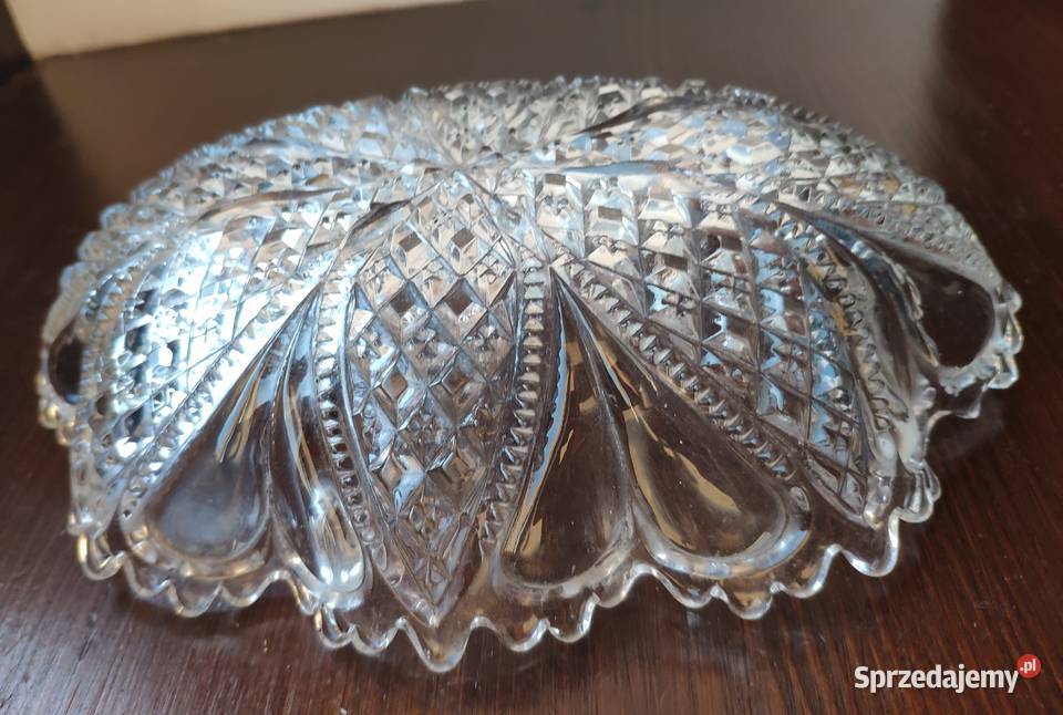 George Davidson przezroczysta miseczka 1903r małopolskie