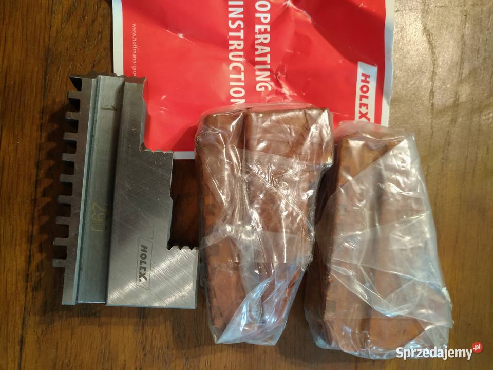 Szczęki tokarskie Holex nowe lewe Produkcja Biznes i Przemysł Warszawa