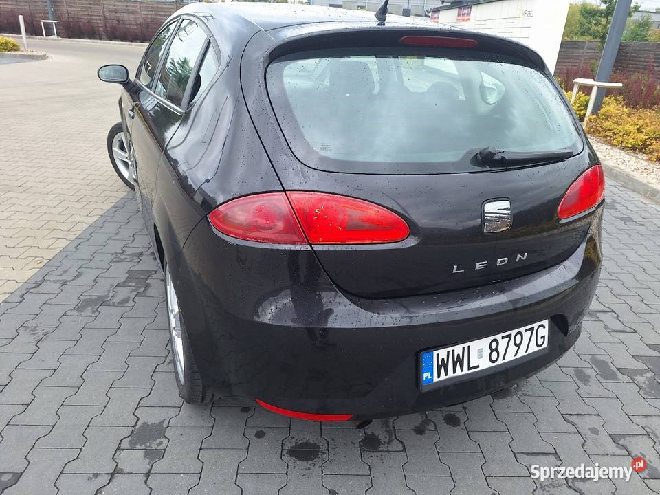 Seat Leon 2007 16 MPI LPG bogato wyposażony grafitowy Tłuszcz
