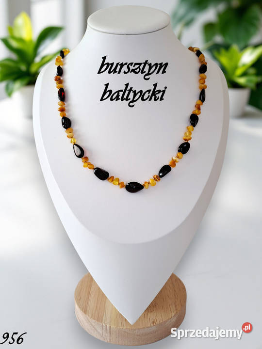 Korale z bursztynu BURSZTYN bałtycki mix Warszawa