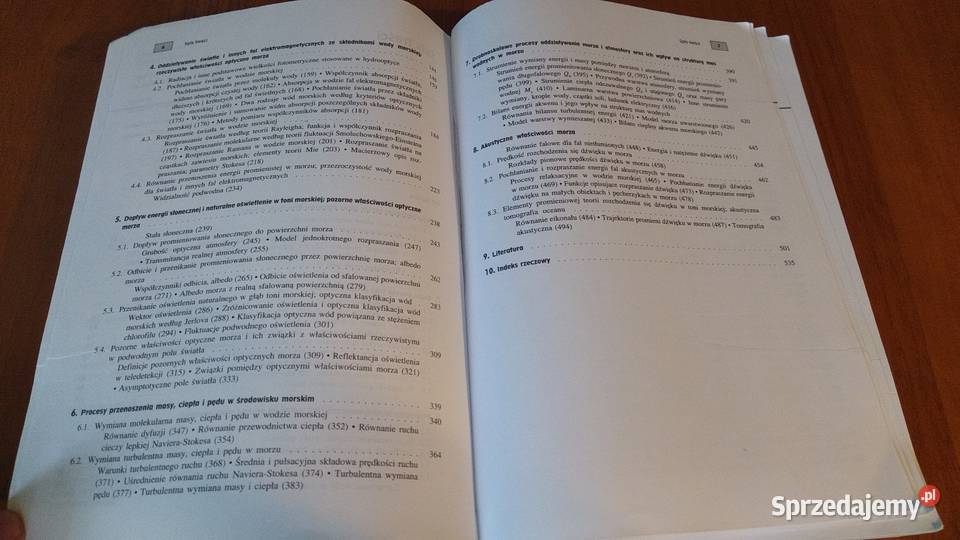 Fizyka morza Jerzy Dera Oceanografia wyd 2 2003 fizyka, astronomia Gdańsk sprzedam