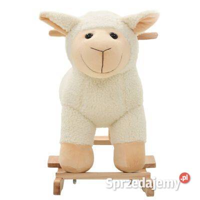vidaXL Owca na biegunach pluszowa 78 x 34 x 58 mazowieckie