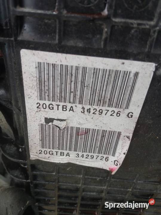 SKRZYNIA BIEGÓW 9834910080 20GTBA 12 THP VTI 25 osobowe