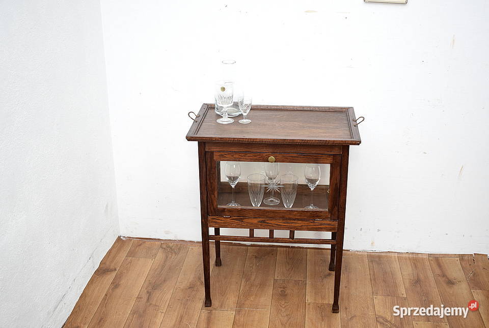 Herbaciarka barek szafka na serwis secesja Meble dolnośląskie Świdnica sprzedam