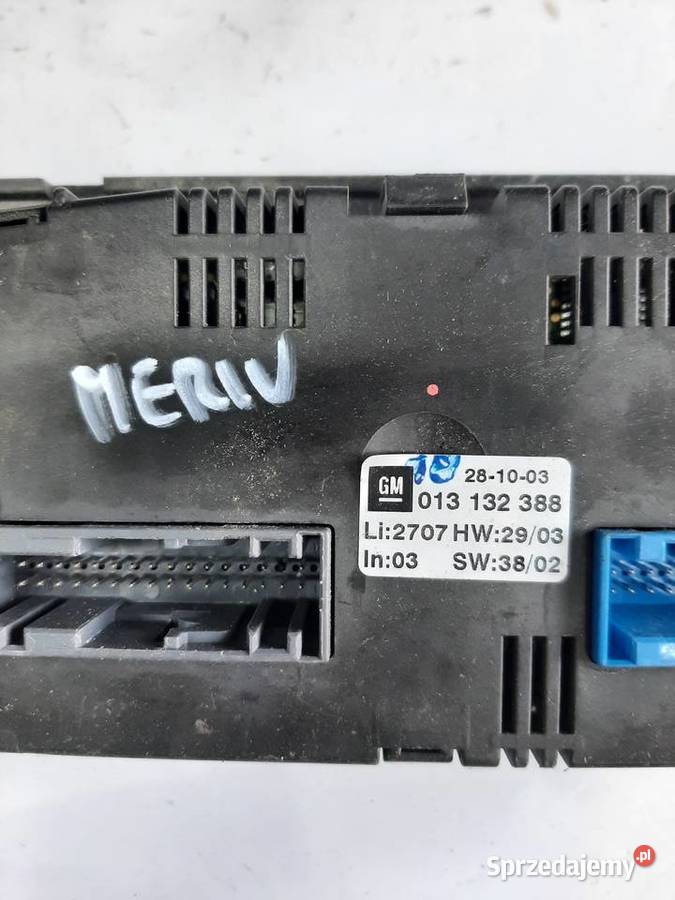 Opel Meriva A panel klimatronik klimatyzacji Ksawerów