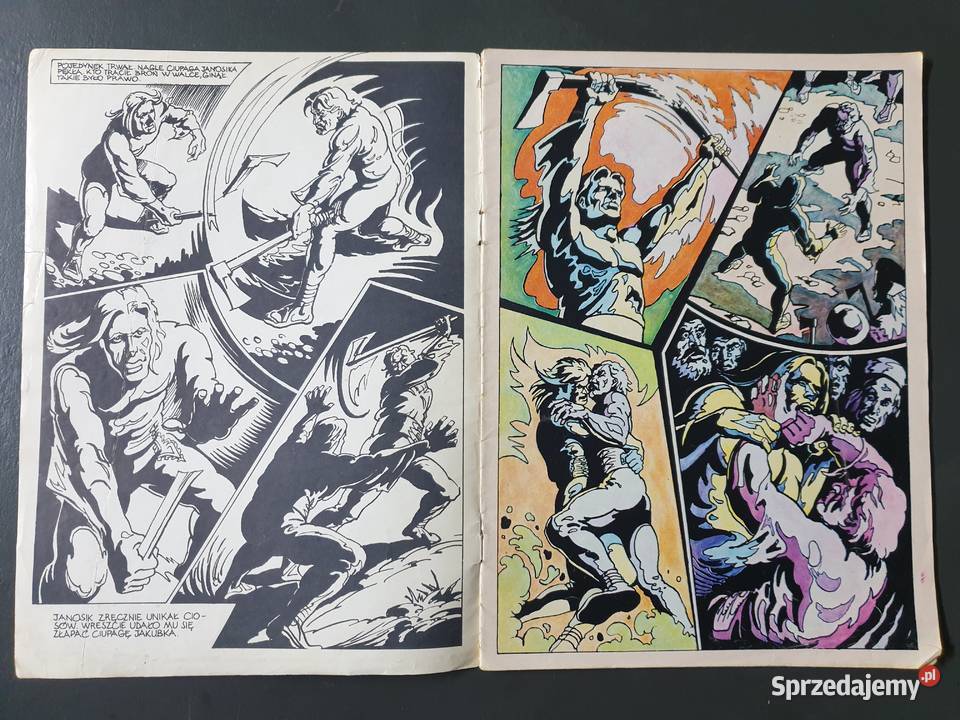 Janosik W Obcej Skórze komiks 3 wydanie 1 1974