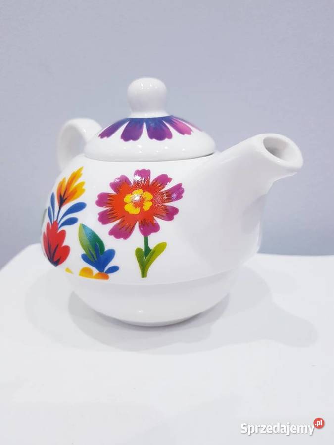 Ceramiczny imbryczek dzbanuszek do herbaty Dąbrowa Górnicza