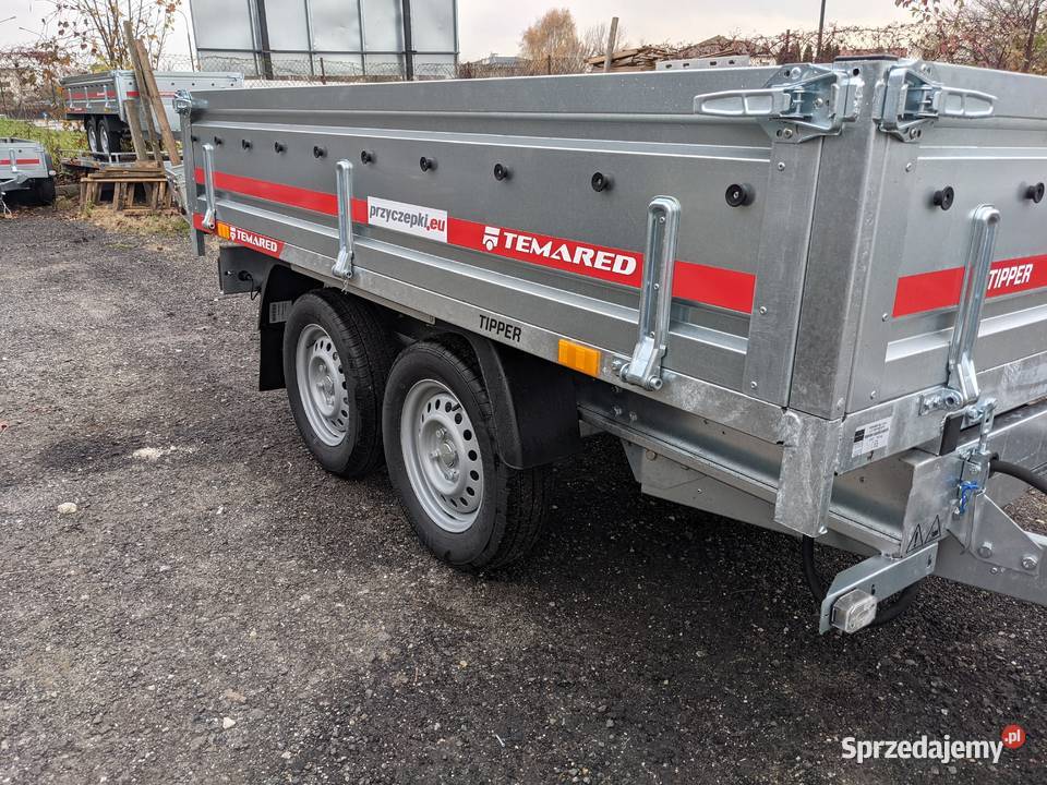Przyczepa TEMARED TIPPER 25152 wywrotka 255x153