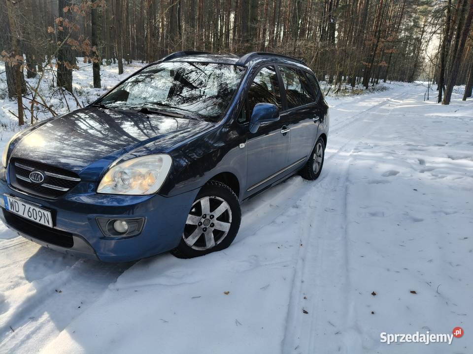 Kia Carens Benzyna 7 osób Rok produkcji 2007 mazowieckie Mińsk Mazowiecki