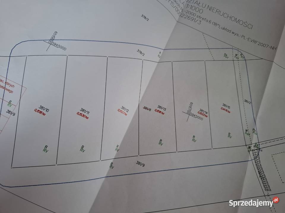 DZIAŁKA BUDOWLANA ŁĄŻEK KOŁO TLENIA BORY Łążek