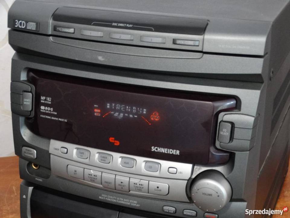 Wieża Schneider mocna AUX WYSYŁKA Jasło