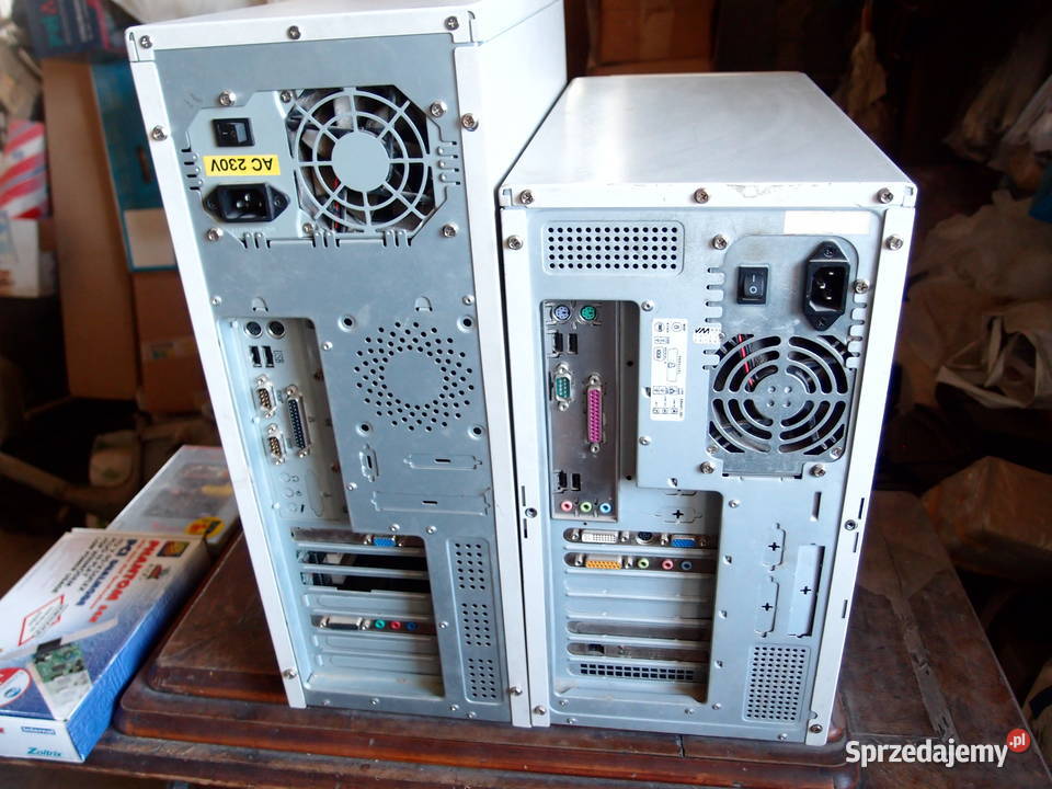 z dawnych lat Komputery PC z 98roku i 2002r z Klasy Pentium III i słabsze sprzedam