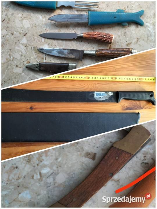 Kolekcjionerskie noże scyzoryki myśliwskie Sosnowiec