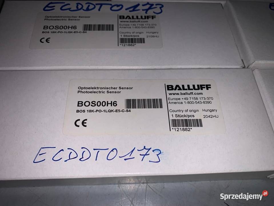 Sensor Balluff BOS 18K1LQKE5CS4 BOS00H6 Warszawa