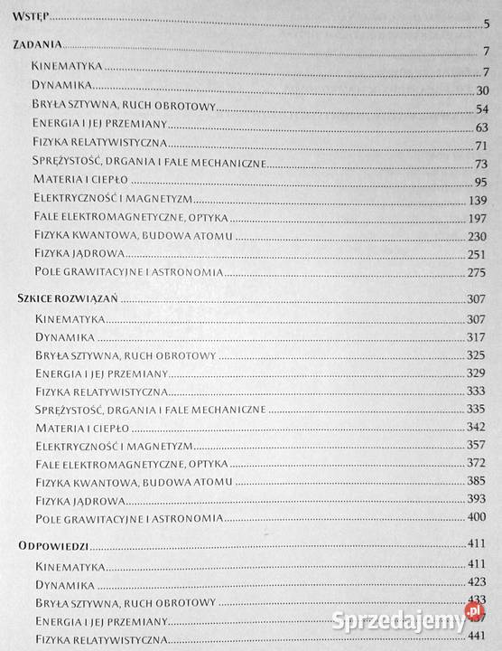 Fizyka Zbiór zadań maturalnych Alfred Ortyl lubelskie Chełm
