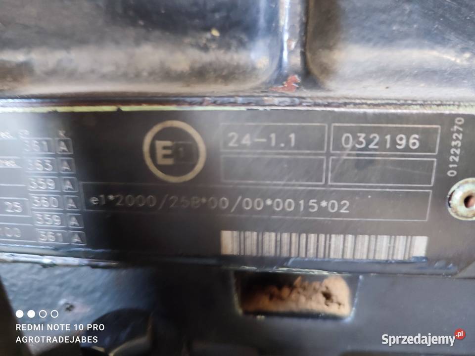 Silnik Deutz Fahr Agrotron 150 Wilkowo