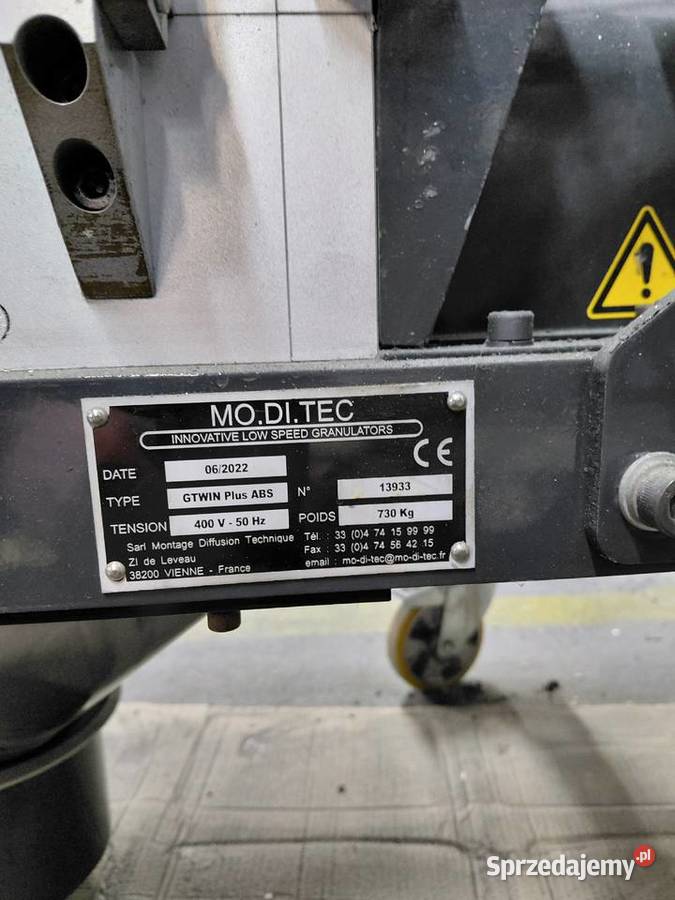 Młyn walcowy Moditec Goliath Twin Plus ABS do Piaseczno