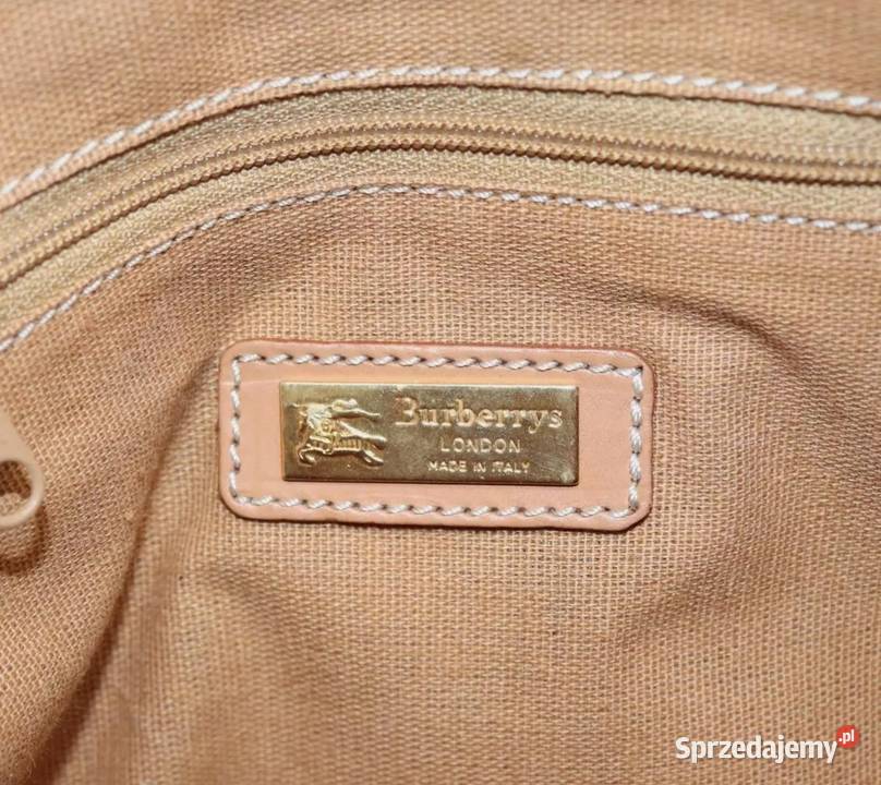 Oryginalna Burberrys Nova Check Hand Bag Piękna Torby i torebki mazowieckie Warszawa sprzedam