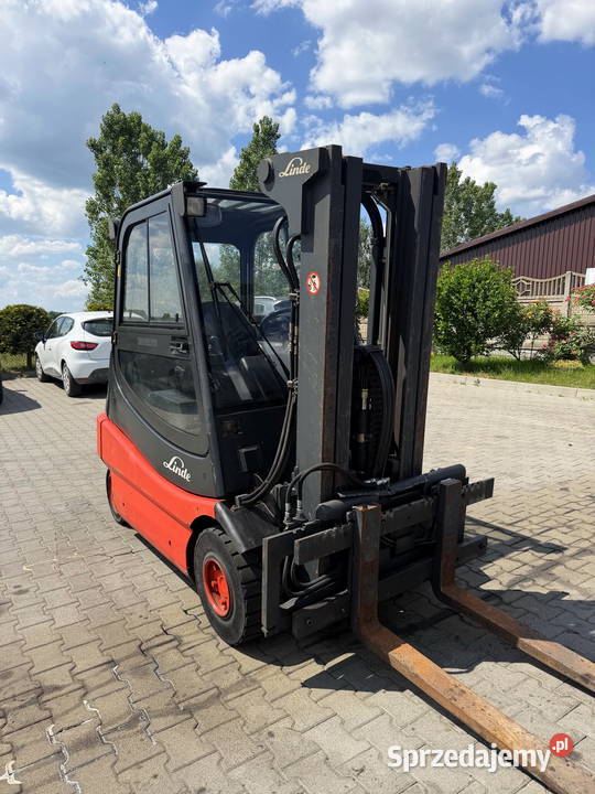 wózek widłowy elektryczny LINDE E25 Triplex Działoszyn