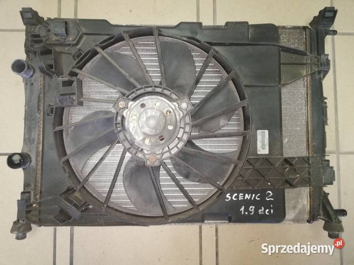 2xchłodnicawentylator 19dci Renault Scenic2Grand Piotrków Trybunalski