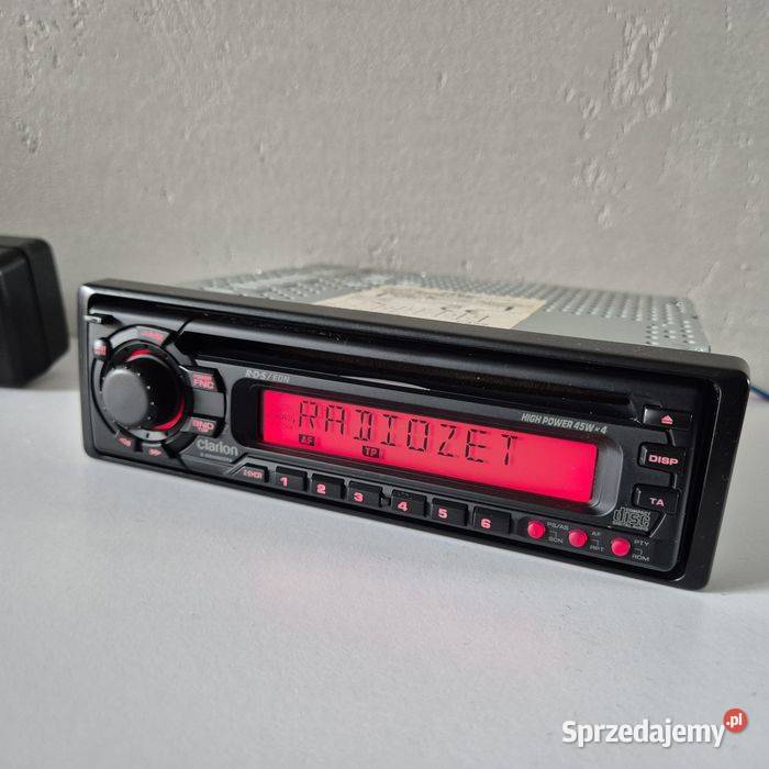 Kolekcjonerskie radio Clarion pu2312a Alfa Rome9