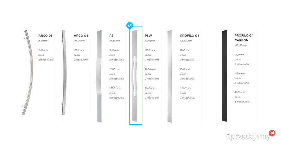 Drzwi aluminiowe ciepłe Wiśniowski CREO Straszyn