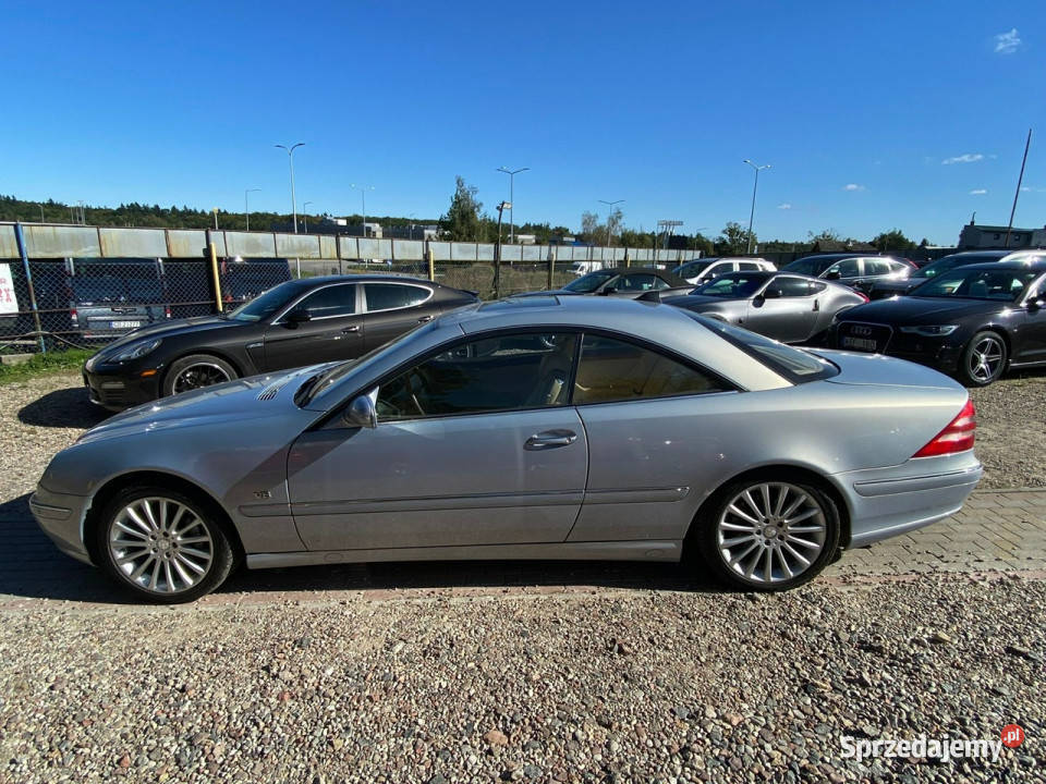 Mercedes CL 500 50 v8 gaz unikat piękny kolor Sportowy / Coupe pomorskie Gdańsk