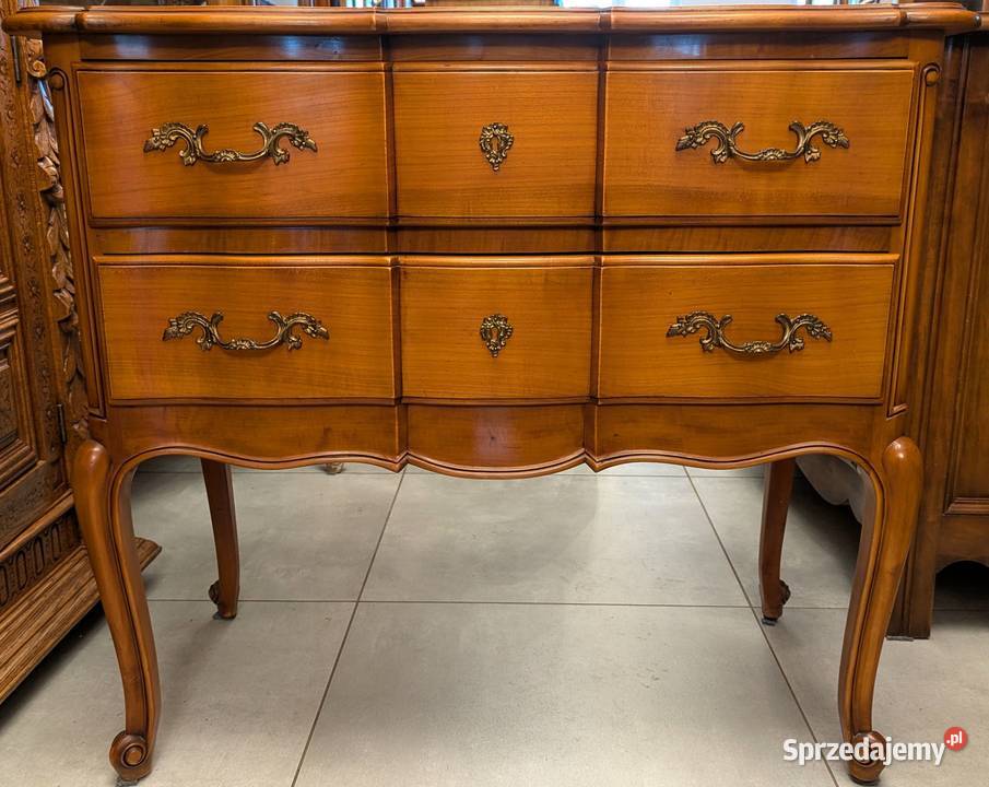 Piękna komoda ludwikowska orzechsklep Dąbrowa Meble Dąbrowa Górnicza