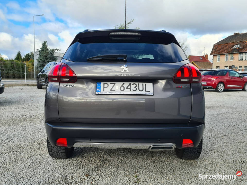 Peugeot 2008 GTLine SzklanyDach Navi PDC Grip czujnik zmierzchu wielkopolskie Wągrowiec