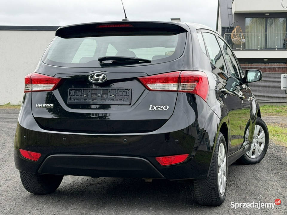 Hyundai ix20 Czarny Opłacony 14i 90 Serwis 100 VAT marża Kutno