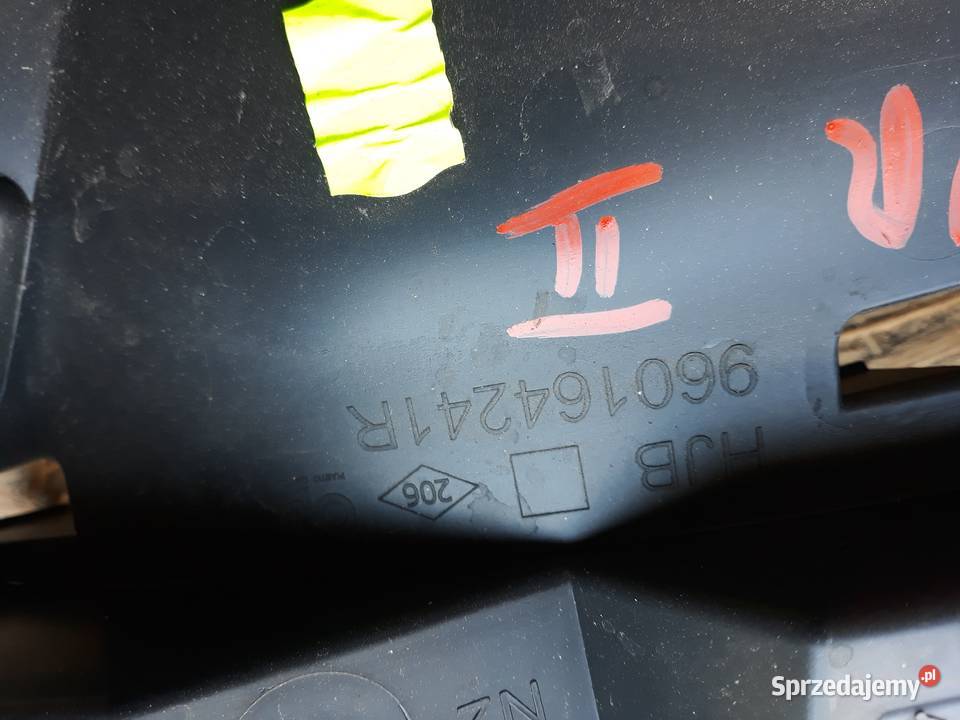 RENAULT CAPTUR II ŚLIZG ZDERZAKA PRAWY PRZÓD osobowe Części Międzychód
