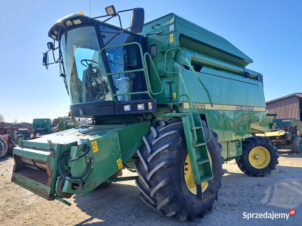 Kombajn zbożowy John Deere 2264 w oryginale mazowieckie