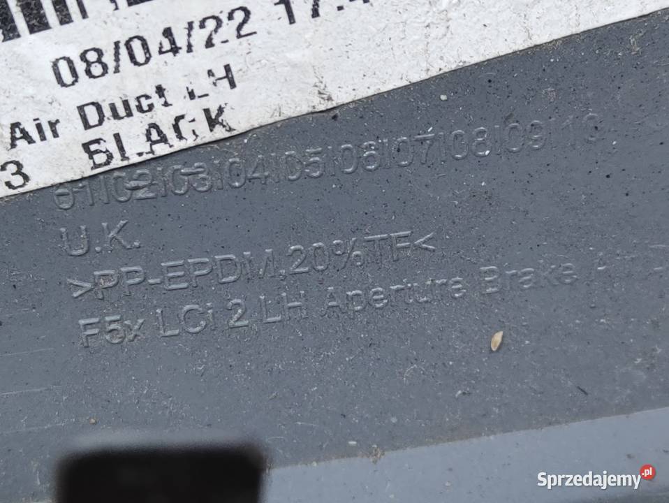 Kratka Zderzaka Lewy Przód Mini F56 LCi 9450627 Pleszew